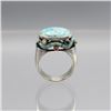 Image 3 : Beautiful Natural 7 Ct Blue Turquoise Ring