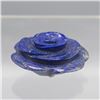 Image 3 : HAND CARVED 335 CT BLUE LAPIS LAZULI ROSE FIGURINE