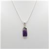 Image 1 : GORGEOUS 11 CT ARIZONA LAVENDER TURQUOISE PENDANT
