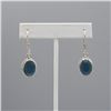Image 5 : Lovely 4 Piece Blue Sapphire Jewelry Set