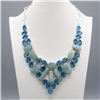 Image 1 : IMPRESSIVE 280 CT NATURAL LARIMAR NECKLACE