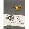 Image 2 : Very Nice Gilded Silver Filigree Butterfly Pin ( Marked 800)