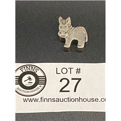 Unusual Sterling Horse Charm