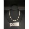 Image 2 : A Superb Italian Sterling Herringbone Necklace