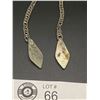 Image 2 : Pair of Very Unusual Antique Persian Silver Pendants