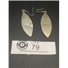 Image 2 : Nice Pair of Vintage Mexican Shell Inlay Earrings