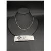 Image 1 : Very Good Quality Sterling Chain 20" Long