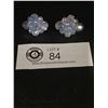 Image 2 : A Rare Pair of  " Sherman" Anethyst Crystal Earrings