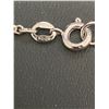 Image 2 : Superb 20" Sterling Herringbone Box Chain Necklace