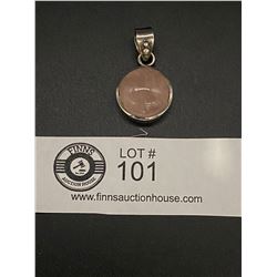 .925 Silver Pendant with Stone