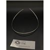 Image 2 : Silver Bangle Bracelet with Turquoise Stones with Safety Chain