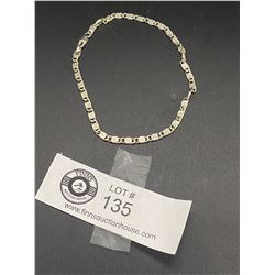 Unusual Link Quality Italian Sterling Bracelet