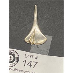 Almost 2" Heavy Sterling Pendant