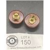 Image 2 : Fabulous Large Bakelite 1920's-30's Button Earrings