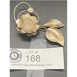 Large 3" Long Sterling lower Brooch