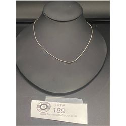 Fine Rope Italian Sterling Chain