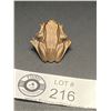 Image 1 : Very Unusual Copper Frog Pin