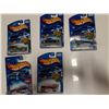 Image 3 : Lot of 5 Unopened Hot Wheel Cars