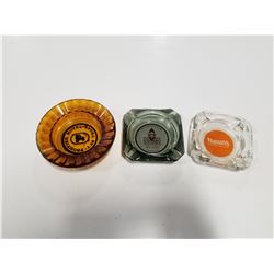 Lot of 3 Las Vegas Vintage Ash Trays