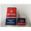 Image 3 : Lot of 2 Atlas Tins
