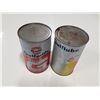 Image 2 : Lot of 2 Gulf Quart Tins
