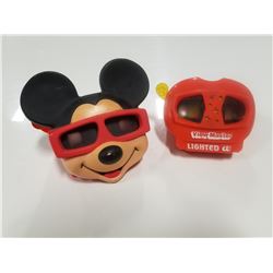 Lot of 2 Children's Viewmasters