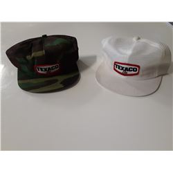 Lot of 2 Texaco Hats