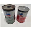 Image 3 : Lot of 2 Chevron Oil Tins (Full)