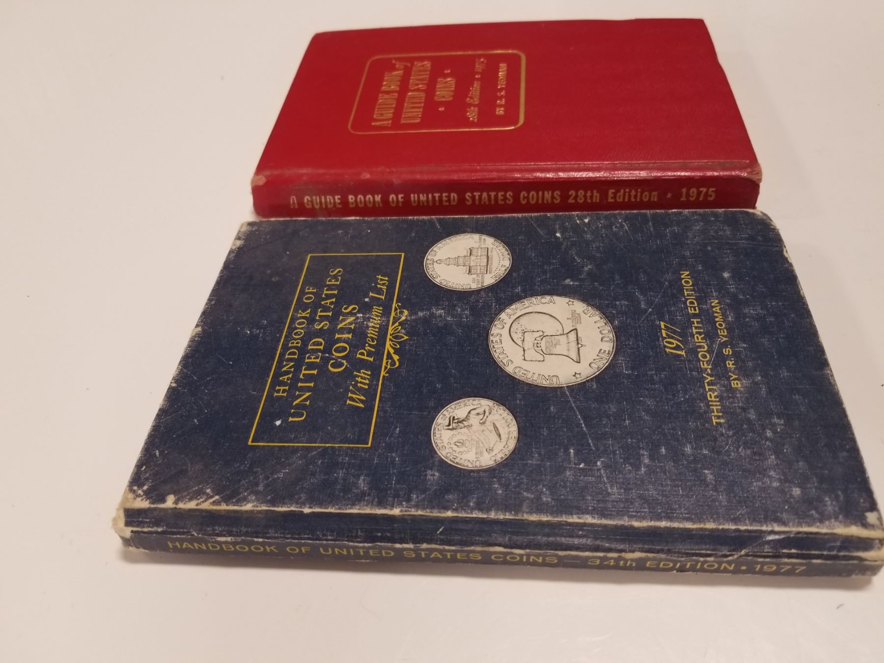 Lot of 2 Vintage Coin Books by R.S Yeoman
