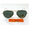 Image 1 : New Ray Ban Aviator Sunglasses - G-15 Lens