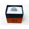 Image 2 : Blue Topaz & Diamond Dinner Ring