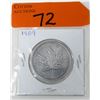 Image 1 : 1 Oz .9999 Fine Silver 1989 Canada Maple Leaf Coin