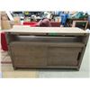 Image 1 : Compact Wood Sideboard - 18" x 50" x 30" tall