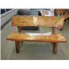 Image 1 : Handcrafted Solid Wood Bench