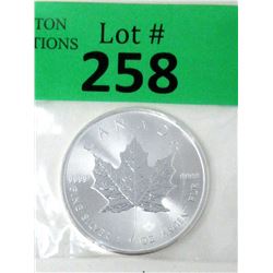 1 Oz Canada .9999 Silver Maple Coin