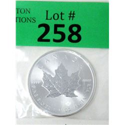 1 Oz Canada .9999 Silver Maple Coin