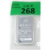 Image 1 : 1 Oz Asahi Refining .999 Silver Bar