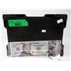 Image 1 : Black Bullion Box & 10 Trump 2020 Novelty Bill