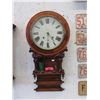 Image 1 : Antique Georgian Round Face Wall Clock