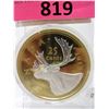 Image 2 : 5 Troy Oz. .9999 Silver Canadian 25-Cent Big Coin