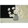 Image 1 : David J. Edwards: Daisies in a Grey Vas