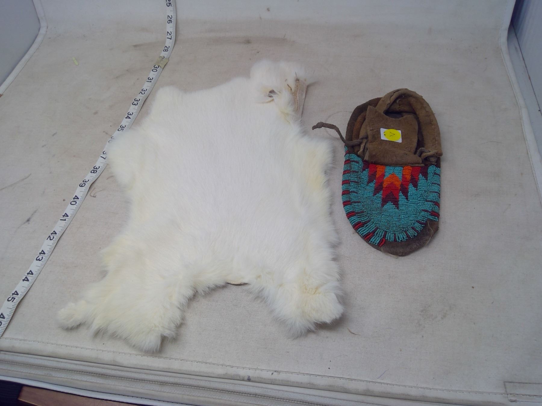 WHITE RABBIT PELT Schmalz Auctions