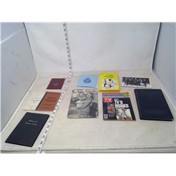 BOOKLETS AND POSTCARDS