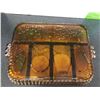 Image 3 : CARNIVAL GLASS SERVING TRAY