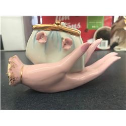 PORCELAIN HAND + PURSE