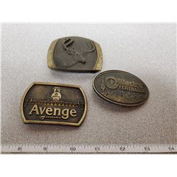 3X BELT BUCKLES