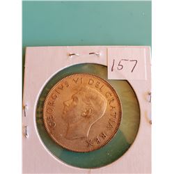 1952 CANADIAN SILVER HALF DOLLAR