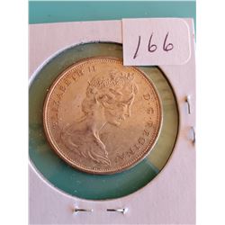1965 CANADIAN SILVER HALF DOLLAR