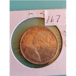 1966 CANADIAN SILVER HALF DOLLAR
