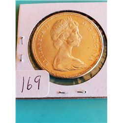 1967 CANADA CENTENNIAL SILVER DOLLAR - GOOSE